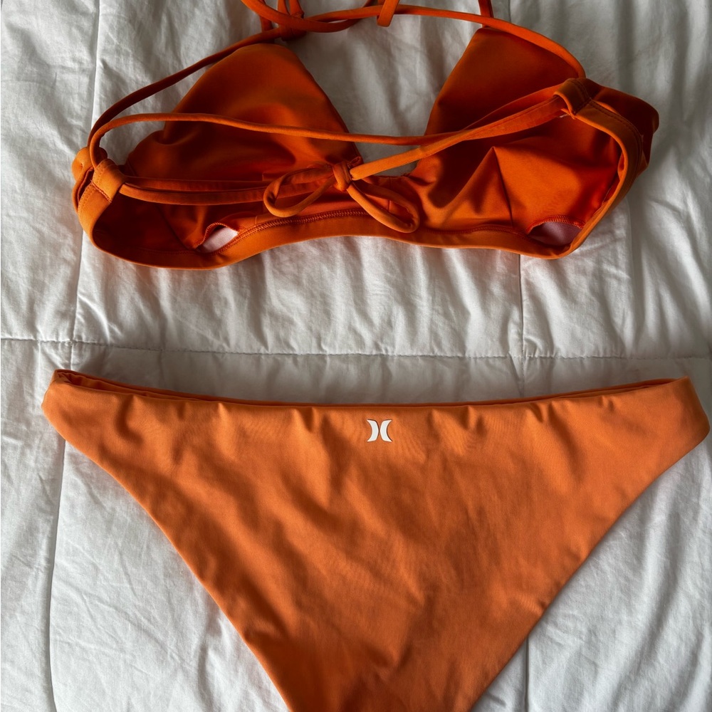 Hurley Light Orange Bikini Set (padded)